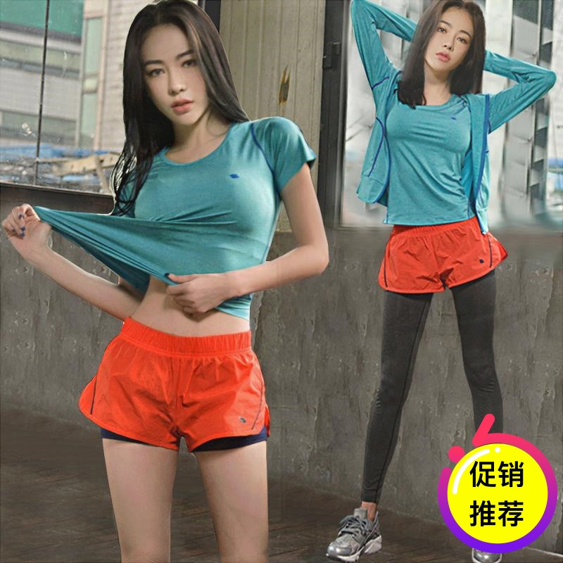 瑜伽服2018韓國新款時尚性感顯瘦速幹跑步初學者健身房運動套裝女在類目 運動/瑜伽/健身/球迷用品, 瑜伽, 瑜伽服中 - 來自Buy2taobao.com提供專業的淘寶代購服務