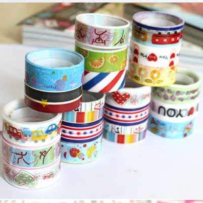 YY02 Korean Edition lovely Cartoon trumpet Decorative Tape manual Colored tape Random N modelsin the Home Daily , Protective Equipment , Other labor supplies category - from Buy2taobao.com to provide professional Taobao agent buy service