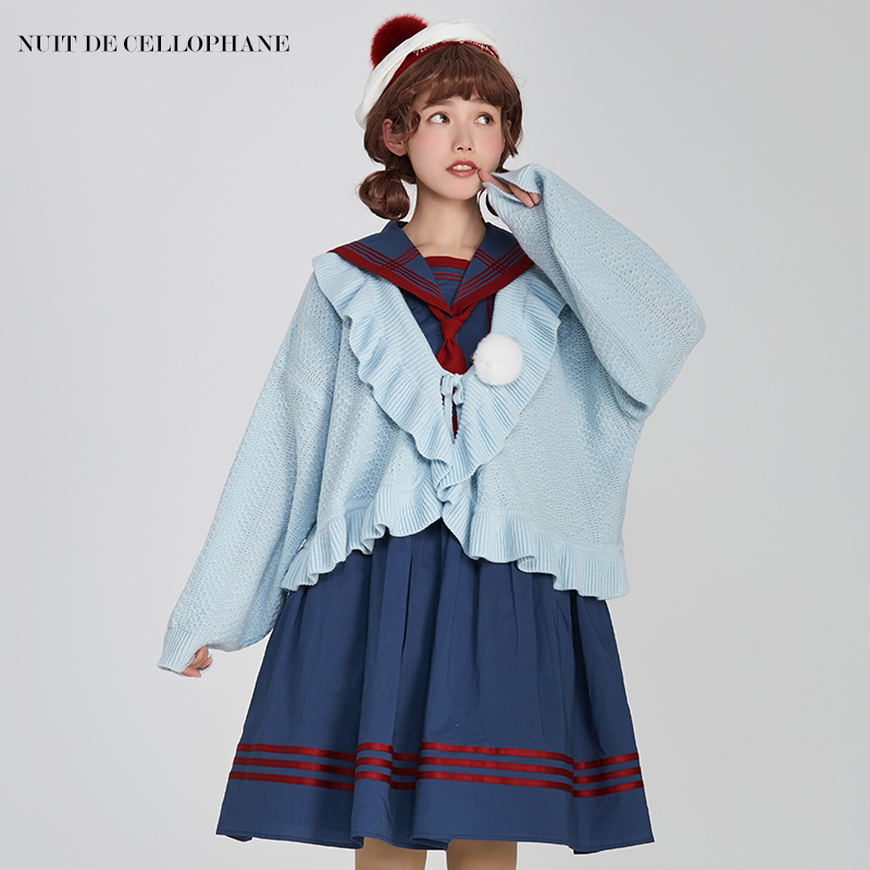 玻璃纸之夜 现货 贝壳毛衣 lolita毛衣针织衫在类目 女装/女士精品, 毛衣中 - 来自Buy2taobao.com提供专业的淘宝代购服务