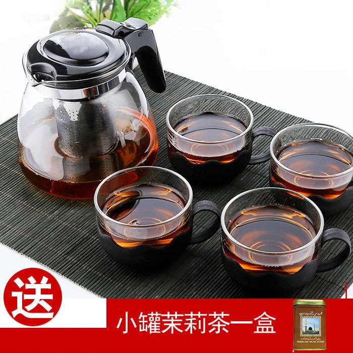 耐热茶壶四件套家用茶具一壶四杯功夫茶套装泡咖啡泡茶专用壶在类目 餐饮具, 茶具, 茶壶中 - 来自Buy2taobao.com提供专业的淘宝代购服务