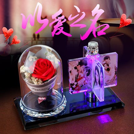 创意DIY手工旋转相框摆台生日摆件情侣婚纱结婚礼物|ruв категории персональные настройки/разработка услуг/DIY, ежедневно/украшения на заказ, рамка/рамка настройки - от Buy2taobao.com для оказания профессиональной услуги покупки агента Taobao
