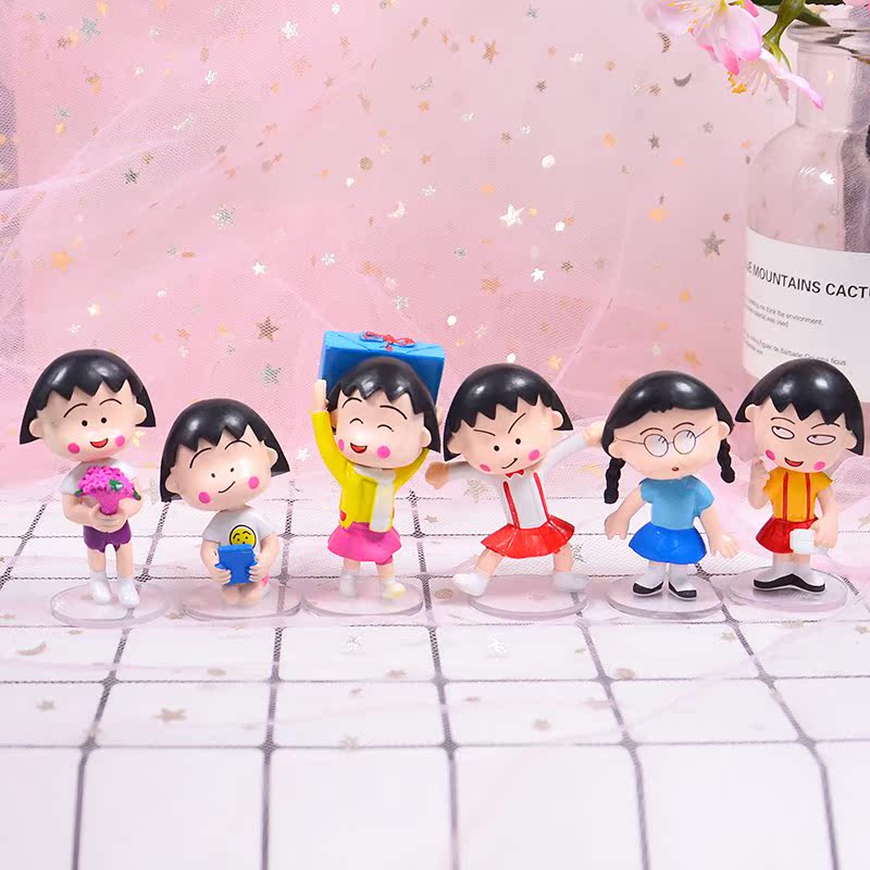櫻桃小丸子手辦公仔玩具玩偶模型擺件送女友生日禮物蛋糕烘培裝飾在類目 3C數碼配件, 電子元器件市場, 電子元件, 其它元器件中 - 來自Buy2taobao.com提供專業的淘寶代購服務