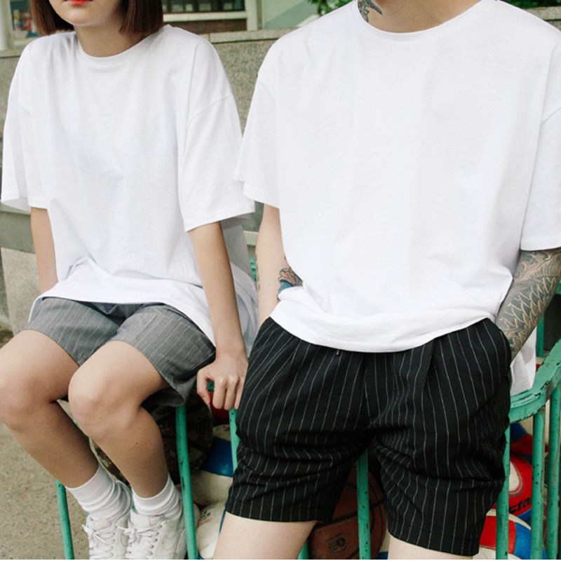 男女学生成人纯白短袖T恤画画衣服文化衫DIY手绘涂鸦绘画专用T恤|msdalam kategori Butik wanita / wanita, baju-T - dari Buy2taobao.com untuk memberikan perkhidmatan ejen Taobao profesional membeli