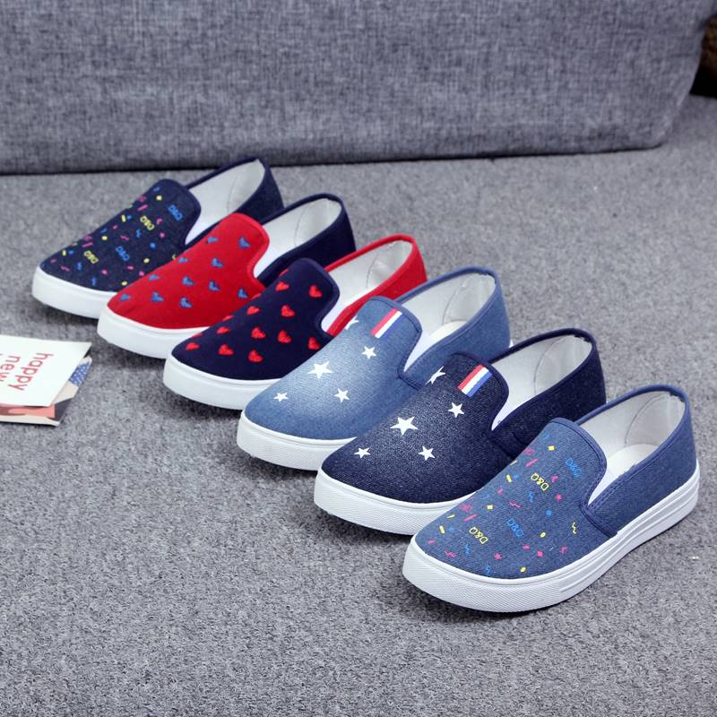 shoes Spring new pattern Women's Shoes Shallow shoes Flat bottom canvas shoe Lazy man Casual shoes Versatile Old Beijing Single shoesin the Women's Shoes, Canvas shoes category - from Buy2taobao.com to provide professional Taobao agent buy service