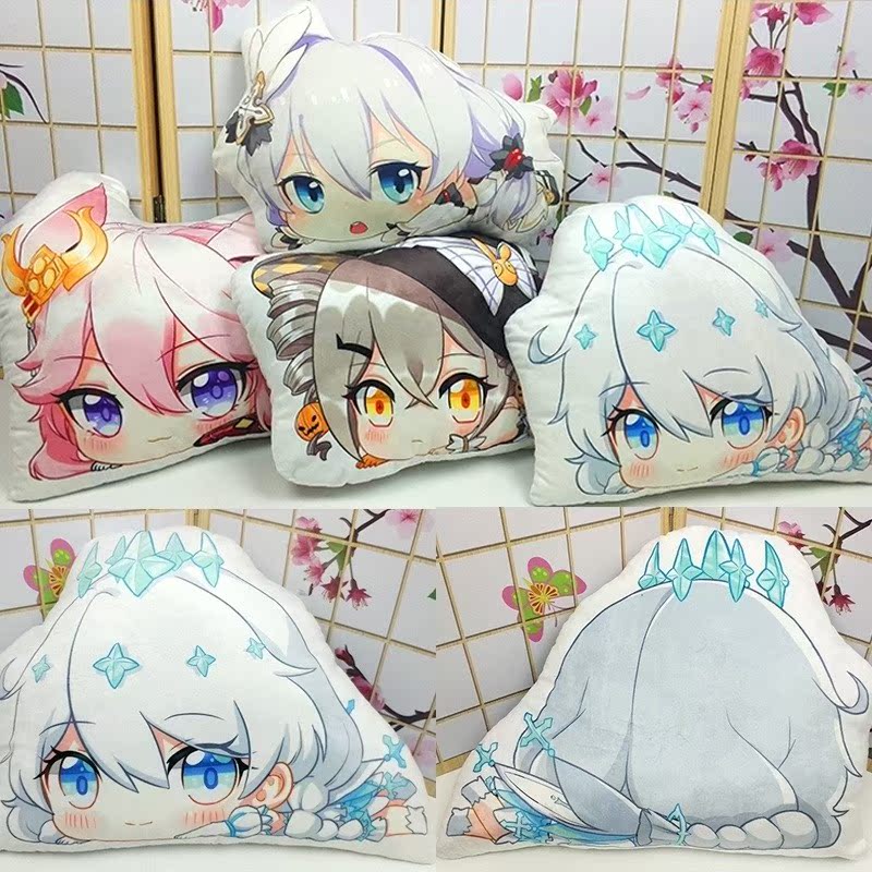 Meng cat Collapse 3 weeks game Colleagues Pillows Yaezakura De Lisa Qi Yana Bullough Virginia Two-sided Dollin the Play mode/Anime/Periphery/cos/Board games , Cartoon/Animation around , Anime plush/Pillow/Cushion category - from Buy2taobao.com to provide professional Taobao agent buy service