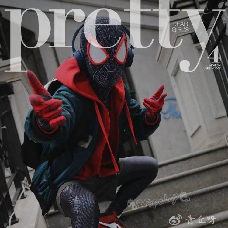 Marvel coat spider cos clothing cos Tights Parallel universe Black coat Black cosply Spidermanin the Play mode/Anime/Periphery/cos/Board games , Cosplay Apparel/Props/Service , Cosplay Men category - from Buy2taobao.com to provide professional Taobao agent buy service