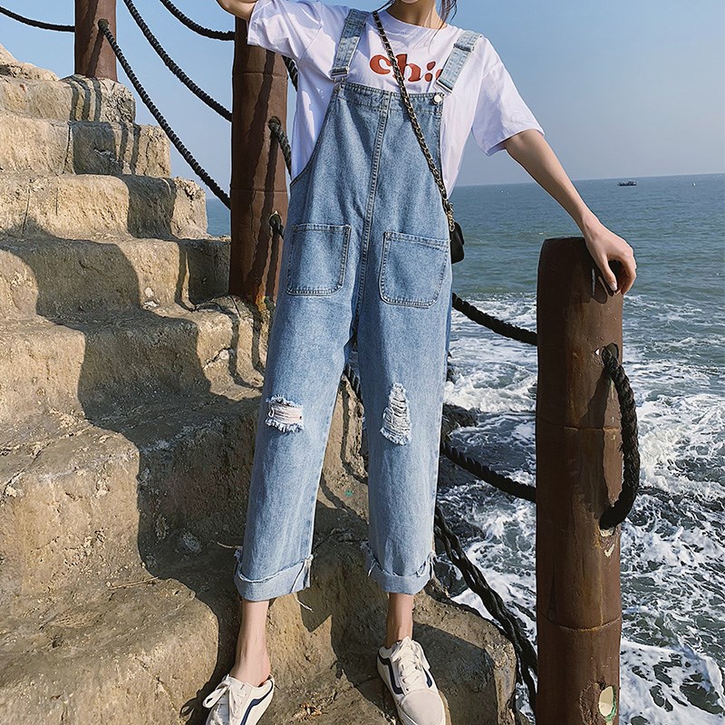 pregnant woman straps trousers Spring and summer Thin section Conjoined cowboy Broad leg suit 2019 new pattern spring clothes fashion Exorcism Summer wearin the Maternity/Maternal supplies/Nutrition , Maternity Pants/Prop belly pants, Pregnant Bib category - from Buy2taobao.com to provide professional Taobao agent buy service