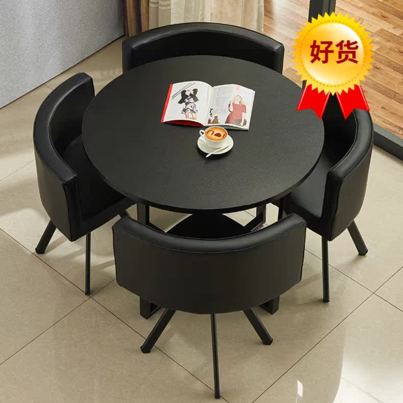 服装店休闲桌椅四人简约售楼部清新迷你洽谈桌小圆展厅会客室创意在类目 商业/办公家具, 办公家具, 办公桌, 会议桌中 - 来自Buy2taobao.com提供专业的淘宝代购服务
