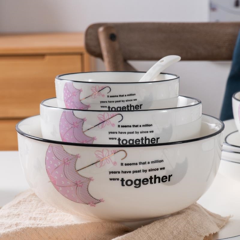 7.5 in domestic large soup bowl ceramic foam rainbow noodlein the Tableware , Tableware , Bowl category - from Buy2taobao.com to provide professional Taobao agent buy service