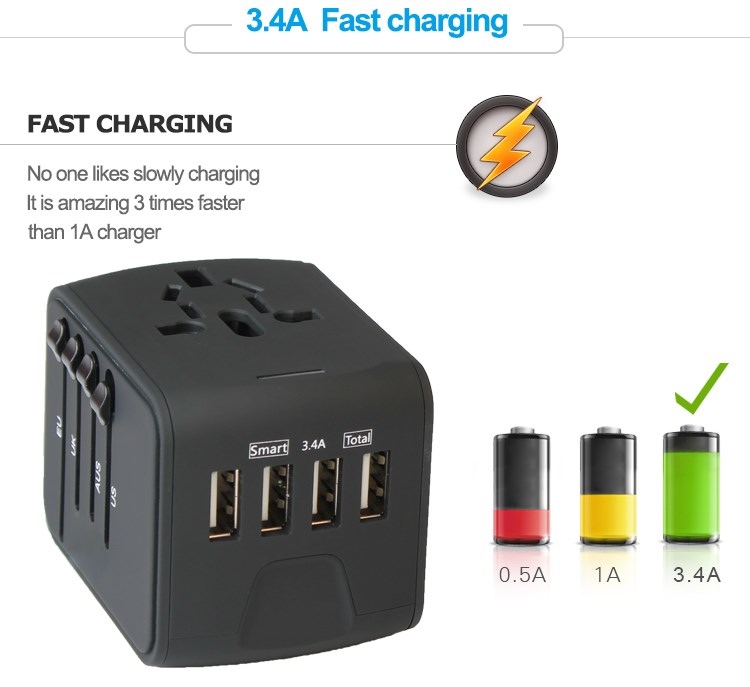 LONGET Travel Adapter International Universal Power Adapter|ruв категории электронный/электрик, коммутационная панель/пробка, преобразование пробка - от Buy2taobao.com для оказания профессиональной услуги покупки агента Taobao