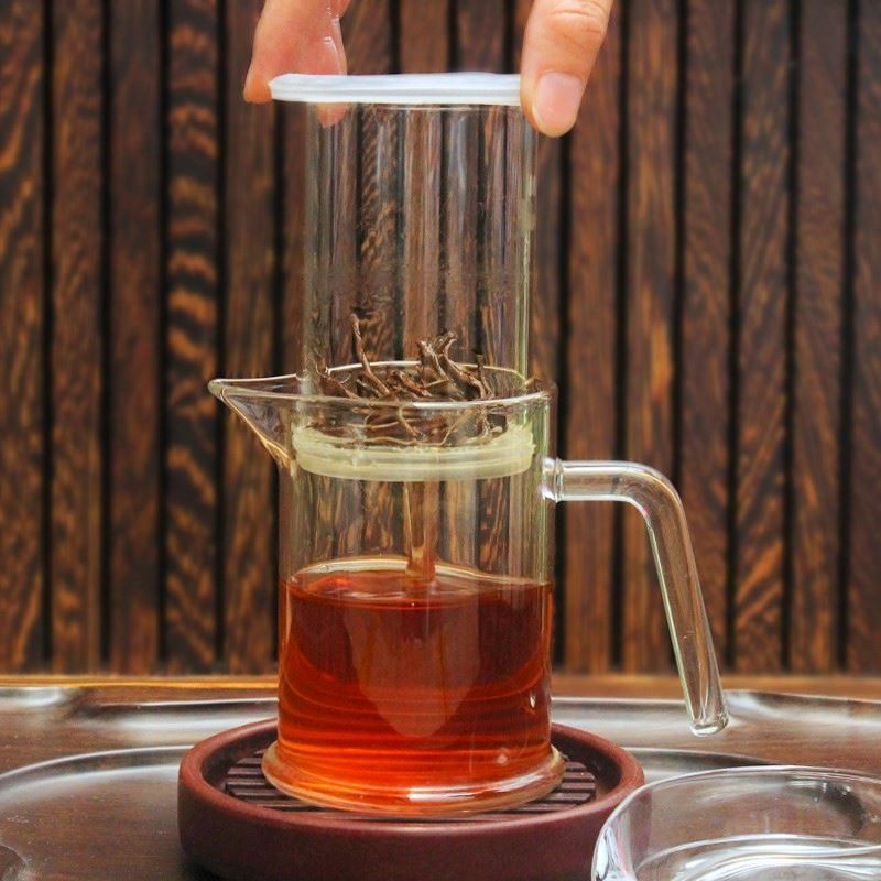 功夫泡茶具 透明耐熱玻璃雙耳杯紅茶綠茶專用泡茶器 雙耳杯盒裝在類目 餐飲具, 茶具, 茶杯中 - 來自Buy2taobao.com提供專業的淘寶代購服務