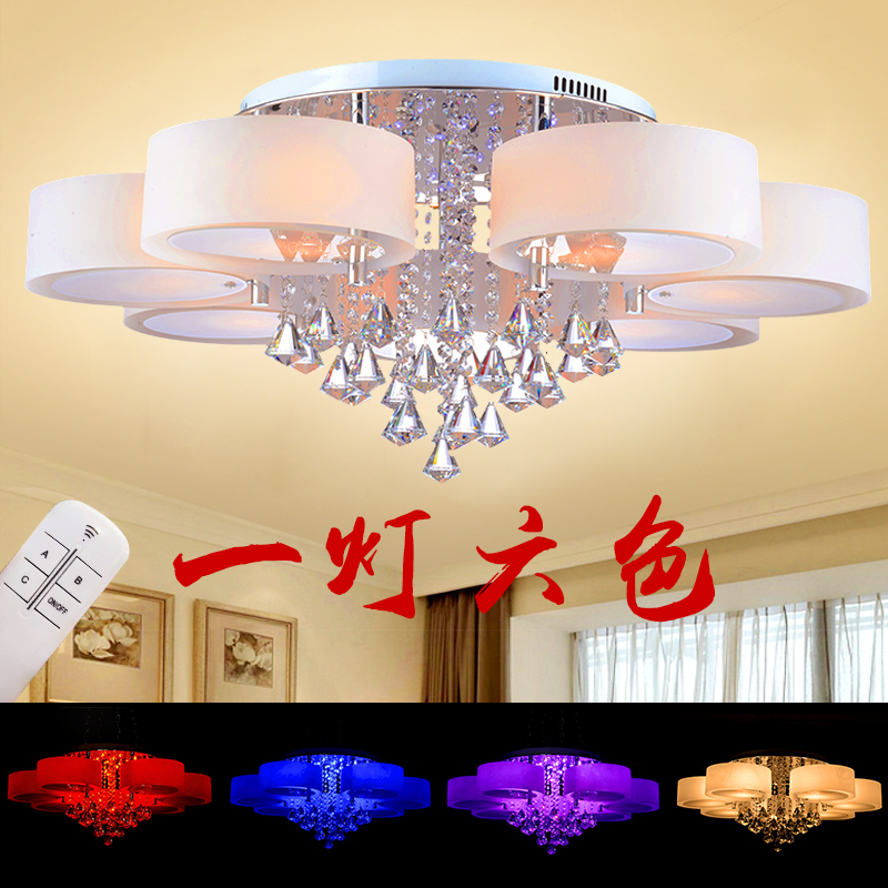 客廳燈圓形水晶燈吸頂led現代簡約臥室餐廳大氣家用創意大廳燈具在類目 家裝主材, 燈具燈飾, 吸頂燈中 - 來自Buy2taobao.com提供專業的淘寶代購服務