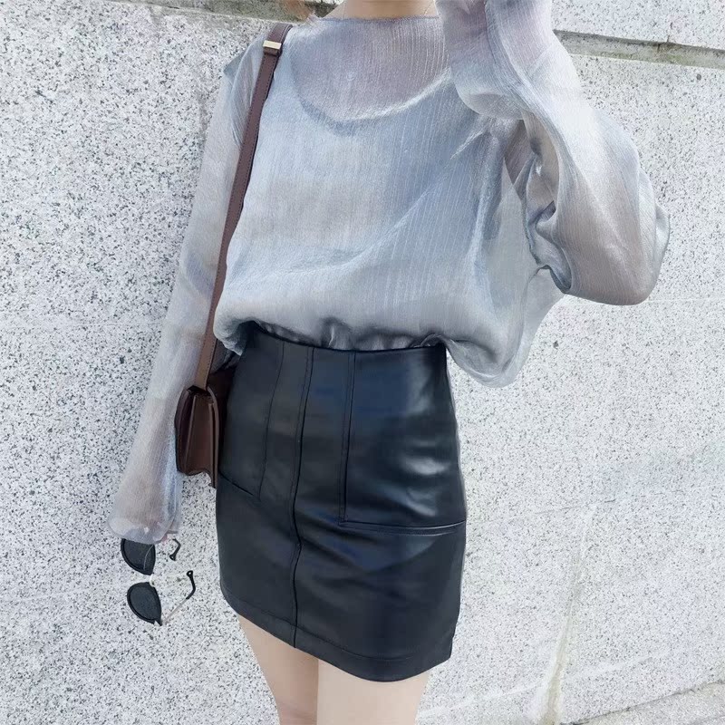 leisure time lady skirt Ladies Package hip Leather skirt Solid Short skirt skirt summer fresh Shortyin the Women's clothing/Boutique , Skirts category - from Buy2taobao.com to provide professional Taobao agent buy service