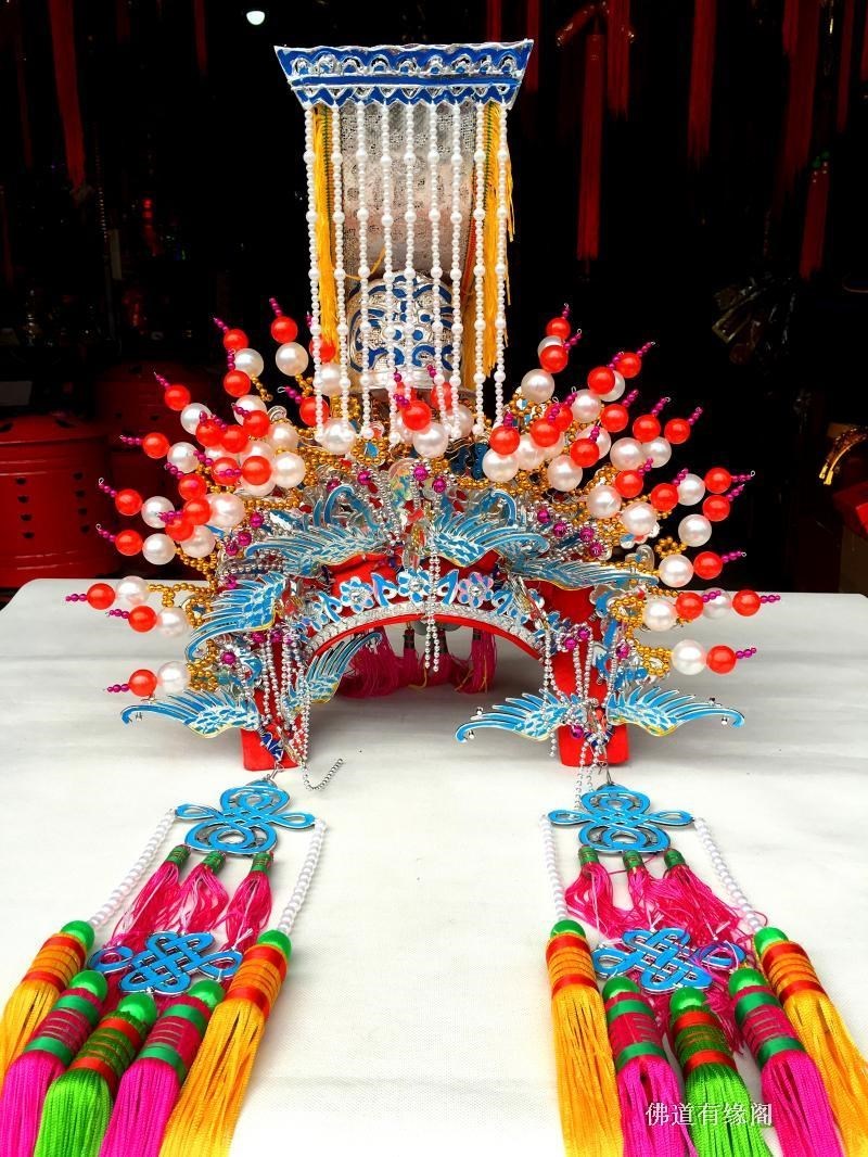 神明娘娘帽妈祖娘娘帽神帽五凤冠霞帔帽冠戏剧古装戏曲菩萨神像帽在类目 女装/女士精品, 唐装/民族服装/舞台服装, 民族服装/舞台装中 - 来自Buy2taobao.com提供专业的淘宝代购服务