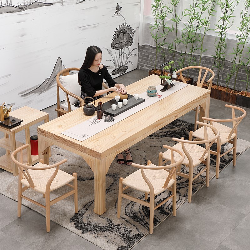 IKEA Solid wood coffee table Tea tables and chairs combination New Chinese style Modern simplicity Office Home Furnishing Flagship store Officialin the Hardware/Tool , Hand Tools , Holding Tools , Pliers category - from Buy2taobao.com to provide professional Taobao agent buy service