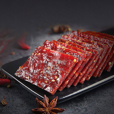 猪肉脯100g袋香辣原味蜜汁干熟食肉类特产批发休闲网红零食品小吃