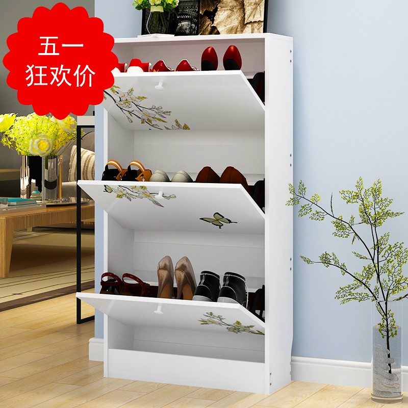 鞋柜翻斗鞋组装简约现代门厅柜阳台储物柜仿实木多功能玄关鞋架在类目 住宅家具, 柜类, 鞋柜中 - 来自Buy2taobao.com提供专业的淘宝代购服务