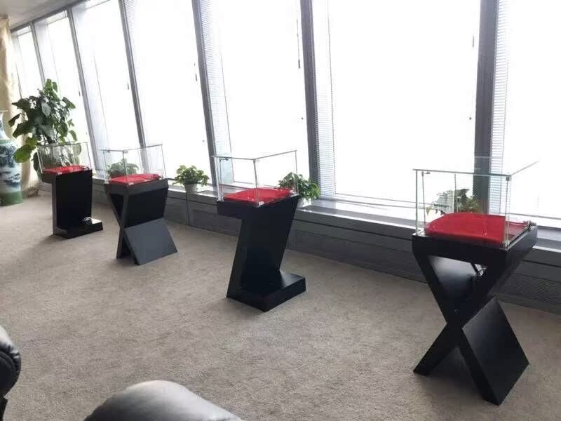创意展览展示柜X珠宝柜玻璃产品柜个性中岛展台艺术烤漆饰品柜在类目 商业/办公家具, 货架/展柜, 精品展柜/陈列柜中 - 来自Buy2taobao.com提供专业的淘宝代购服务