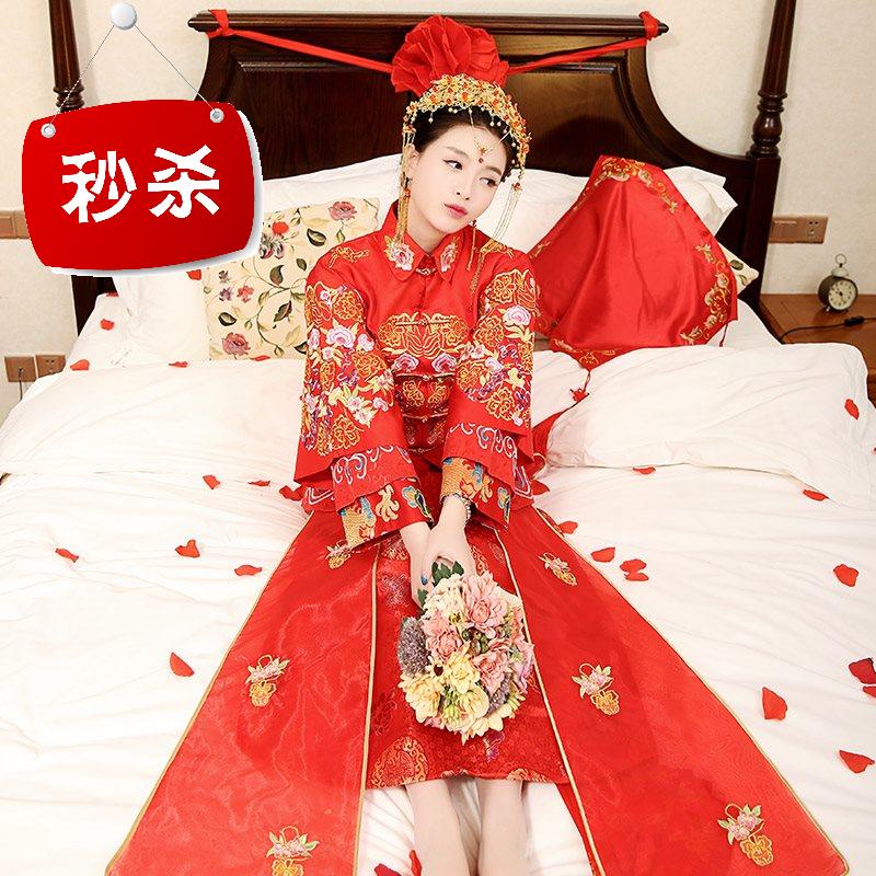 服礼服连衣裙服f饰定做衣服个性两件半袖加肥中式禾秀敬酒新娘优|msdalam kategori Butik wanita / wanita, perkahwinan/Cheongsam/pakaian, Cheongsam - dari Buy2taobao.com untuk memberikan perkhidmatan ejen Taobao profesional membeli