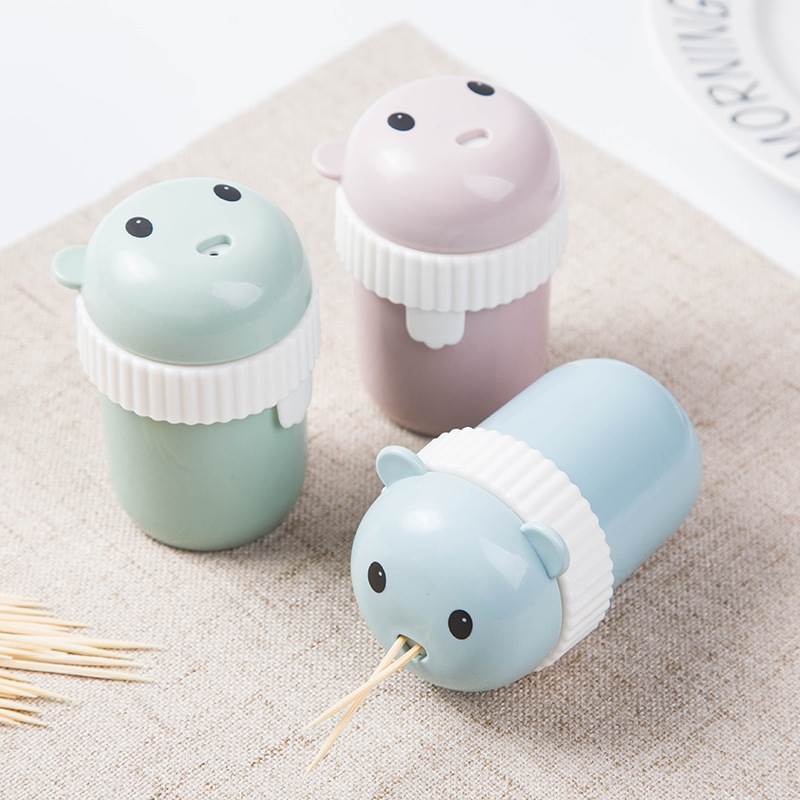 创意塑料牙签盒牙签筒可爱卡通便携牙签桶简约家用客厅牙签罐在类目 收纳整理, 家庭收纳用具, 收纳罐, 牙签筒中 - 来自Buy2taobao.com提供专业的淘宝代购服务