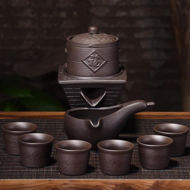 豪峰懒人防烫自动茶具套装家用紫砂泡茶器茶壶茶杯茶海茶道配件|ruв категории посуда, чайный сервиз, кунг - Фу, чайный сервиз - от Buy2taobao.com для оказания профессиональной услуги покупки агента Taobao
