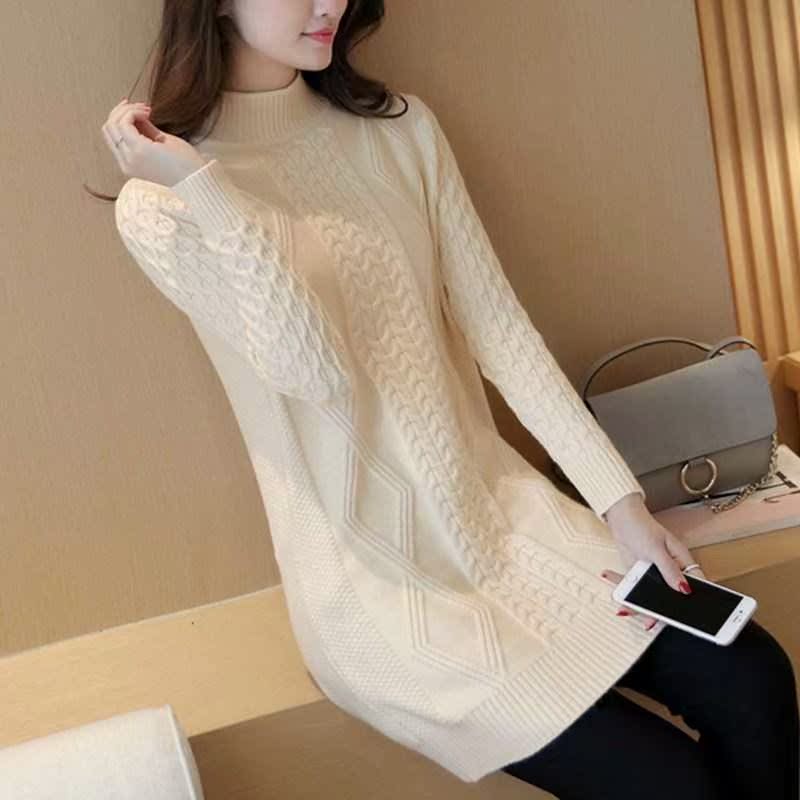 tycoon Show thin mom Internal lap Korean Edition Primer Self cultivation spring and autumn Plush new pattern keep warm sweater Female models High collar Twistin the Women's clothing/Boutique , Sweaters category - from Buy2taobao.com to provide professional Taobao agent buy service