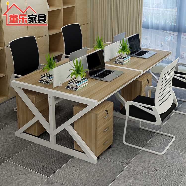 职员办公桌4人位电脑桌椅组合办公家具2/4/6人位工作位屏风卡座在类目 商业/办公家具, 办公家具, 办公桌, 办公电脑桌中 - 来自Buy2taobao.com提供专业的淘宝代购服务