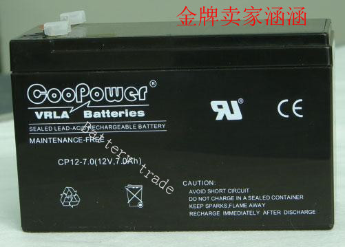 coopower蓄电池CP12-7.0(12V7.0AH)铅酸免维护UPS电池在类目 五金/工具, 机电五金, 电池/电力配件中 - 来自Buy2taobao.com提供专业的淘宝代购服务