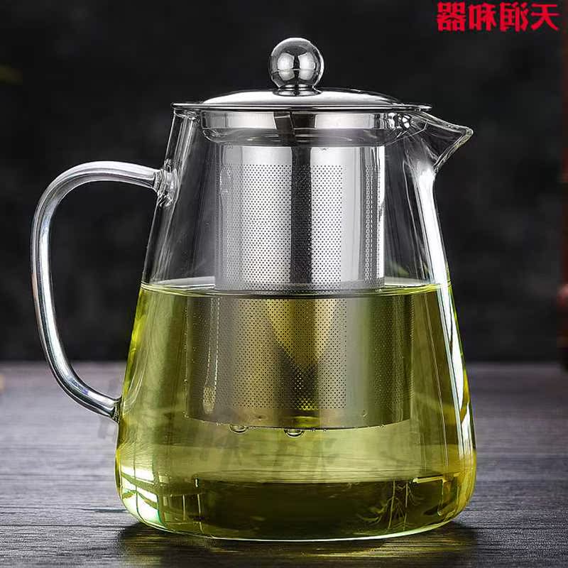 Tianrun Burst Heat Glass Stainless steel filter Flowers Teapot Kung Fu Tea Tea cup erroin the Tableware , Tea set , Teapot category - from Buy2taobao.com to provide professional Taobao agent buy service