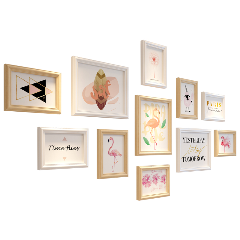 solid wood Photo frame Wall hanging combination originality Conjoined Swing sets Frame Develop photos Photo Frame Photo wall Punch holesin the Home accessories , Frame/Frames category - from Buy2taobao.com to provide professional Taobao agent buy service