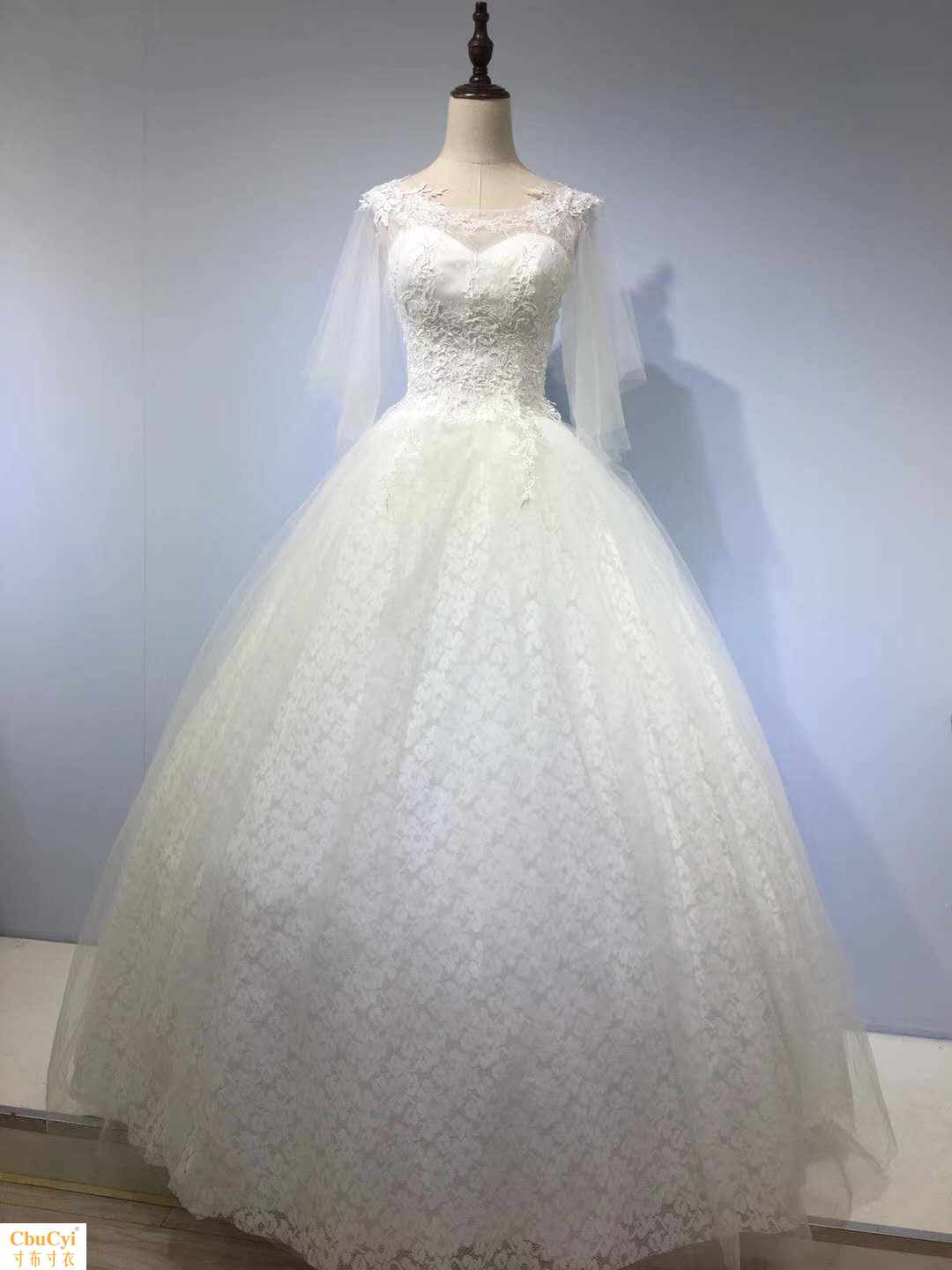 婚纱礼服2018新款显瘦宫廷梦幻优雅夏季中袖修身新娘欧美影楼在类目 女装/女士精品, 婚纱/旗袍/礼服, 婚纱中 - 来自Buy2taobao.com提供专业的淘宝代购服务