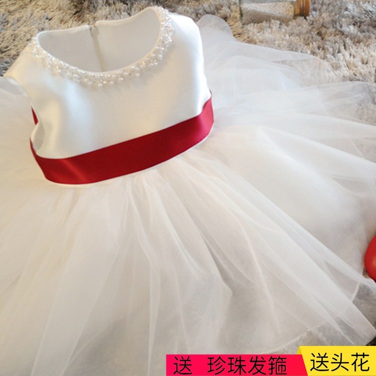 新款学生舞蹈裙演出服装白色公主裙蓬蓬纱裙小女孩礼服儿童合唱服|ruв категории Детская одежда, дети платье - от Buy2taobao.com для оказания профессиональной услуги покупки агента Taobao