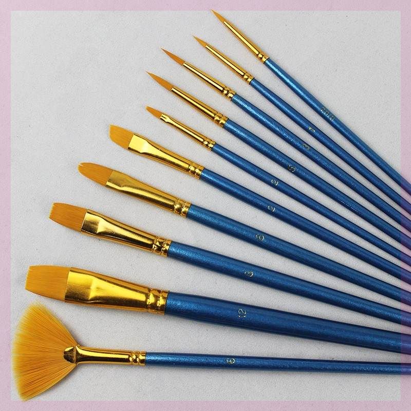 major Color brush paint brush Gouache Watercolor Flat head children Fine Arts Row pen Gold mud Yellow Wolf Tongue Colorin the Electronic Dictionary/Electronic paper book/Stationery , Painting tools/Painted wood/Calligraphy Supplies , Gouache/Watercolor/Canvas special pen category - from Buy2taobao.com to provide professional Taobao agent buy service
