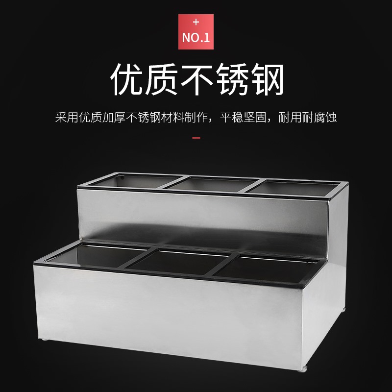 Sugar bottle rack Stainless steel Six grid Pressure bottle Jam jars Bracket Jam jars fixed base Placein the Tableware , Coffee , Supporting apparatus category - from Buy2taobao.com to provide professional Taobao agent buy service