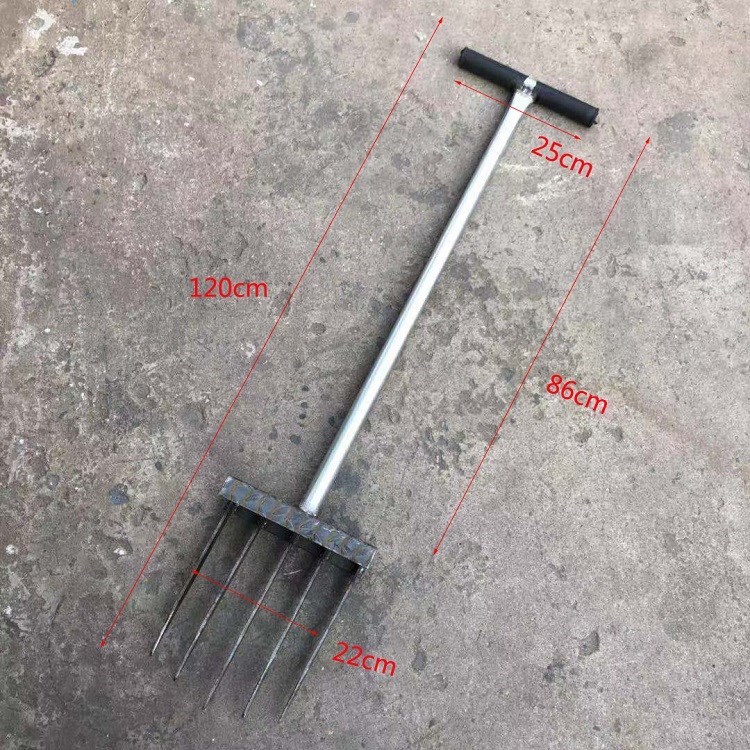 耙子农用人工松土种植工具翻土神器家用开荒翻地钢叉深翻器开荒锄|ruв категории сельскохозяйственной/сельскохозяйственные орудия/сельскохозяйственной пленки, сельскохозяйственные инструменты, мотыга - от Buy2taobao.com для оказания профессиональной услуги покупки агента Taobao
