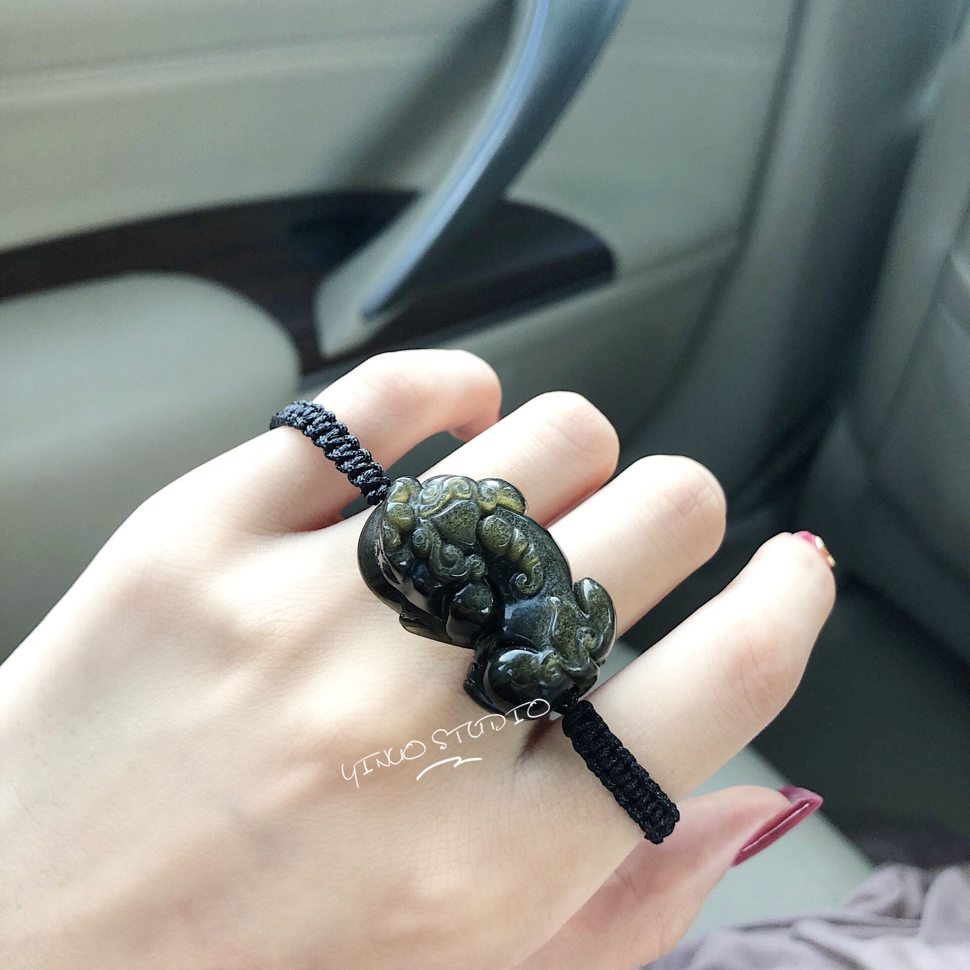 一诺 天然金曜石貔貅情侣编绳手链 招财辟邪护身转运男女手链在类目 饰品/流行首饰/时尚饰品新, 手链中 - 来自Buy2taobao.com提供专业的淘宝代购服务
