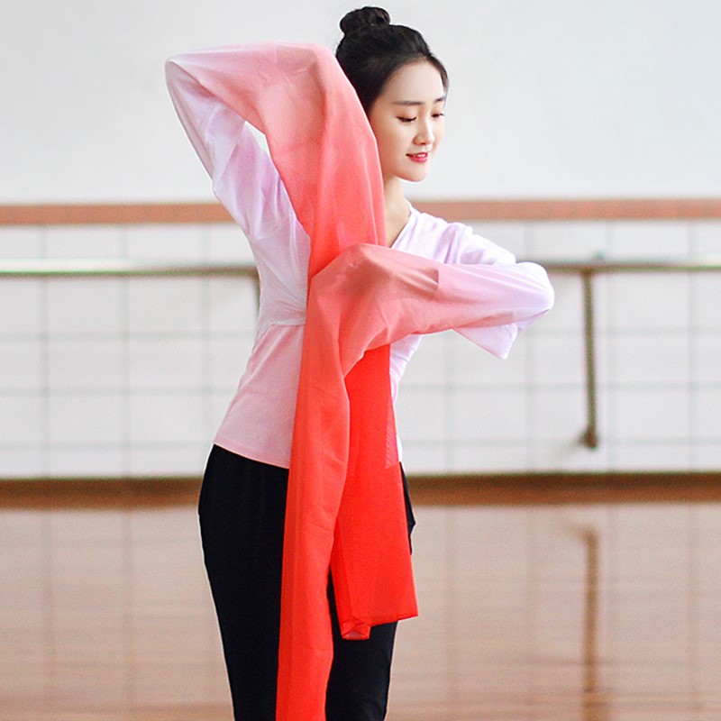儿童惊鸿舞甩袖成人藏族舞蹈服古典舞演出服练功水袖舞服装上衣女|ruв категории Женская одежда, костюм/национальная одежда/театр костюм, национальная одежда/этап погрузки - от Buy2taobao.com для оказания профессиональной услуги покупки агента Taobao
