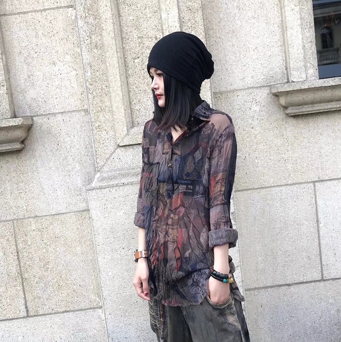 2019新款女宽松休闲直筒老爹裤子韩版复古破洞夏季烂牛仔裤垮裤潮在类目 女装/女士精品, 牛仔裤中 - 来自Buy2taobao.com提供专业的淘宝代购服务