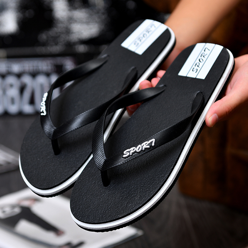 Korean Edition Trend summer flip flops man non-slip Pinch light outdoor leisure time Sandy beach sandals fashionin the Men's Shoes, Slippers category - from Buy2taobao.com to provide professional Taobao agent buy service