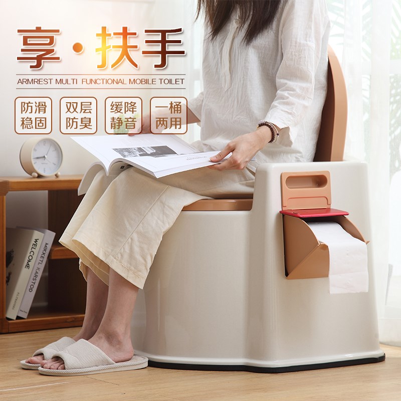 move pregnant woman closestool the elderly Potty chair adult move pedestal pan Spittoon Handrail comfortable pedestal panin the Family/Personal Cleaning Tools , Sanitary appliances/Bathroom accessories , Spittoon category - from Buy2taobao.com to provide professional Taobao agent buy service