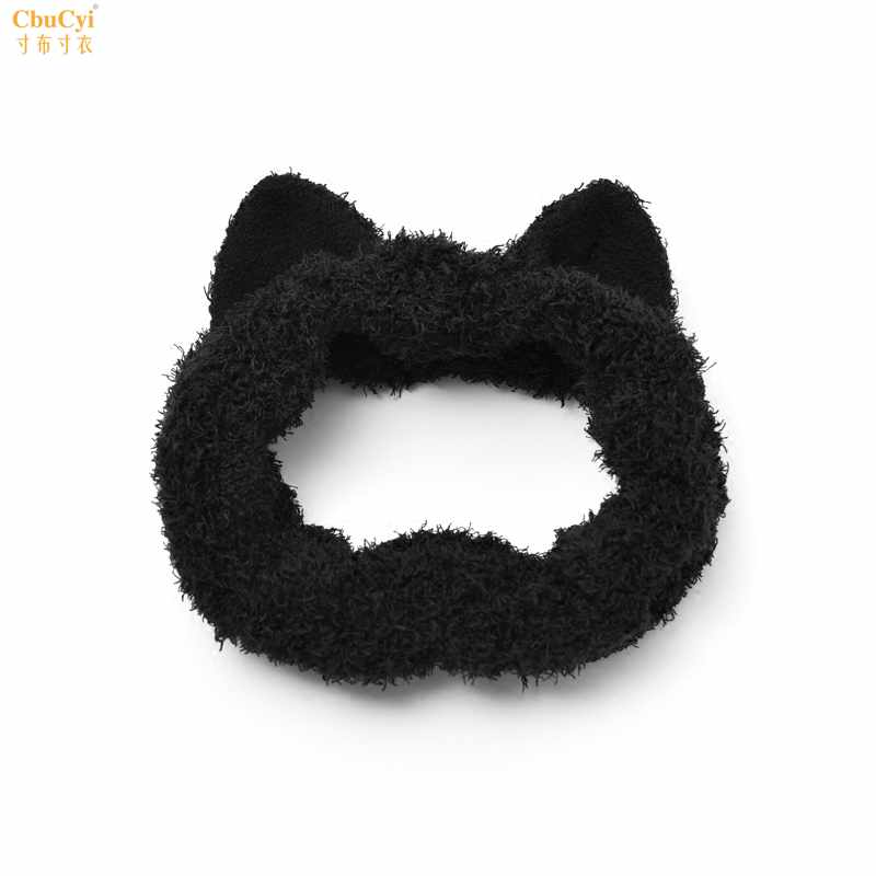 新品 万圣节主题 超可爱立耳黑色小猫柔软羽毛绒软绵绵束发带在类目 家庭/个人清洁工具, 个人洗护清洁用具, 束发带中 - 来自Buy2taobao.com提供专业的淘宝代购服务