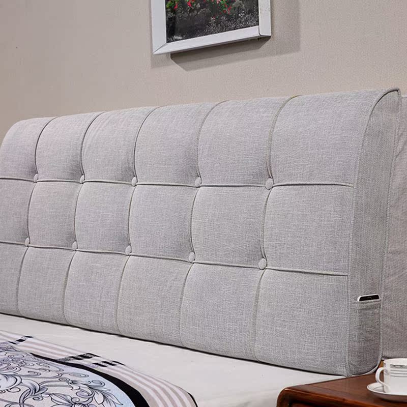 Washable Soft pack bed Cushion Tatami backrest Fabric art Customized Modern minimalist Double bed backrestin the Home Fabric , Pillow/Pillow category - from Buy2taobao.com to provide professional Taobao agent buy service
