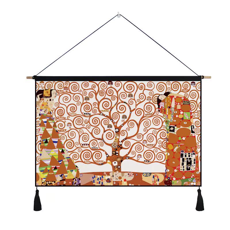 Brooklyn Mut Tree of Life Fabric art Tapestries Hug Sunflower Decorative painting bedroom Art Famous paintings Valancein the Home Fabric , Tapestry/Tapestry category - from Buy2taobao.com to provide professional Taobao agent buy service