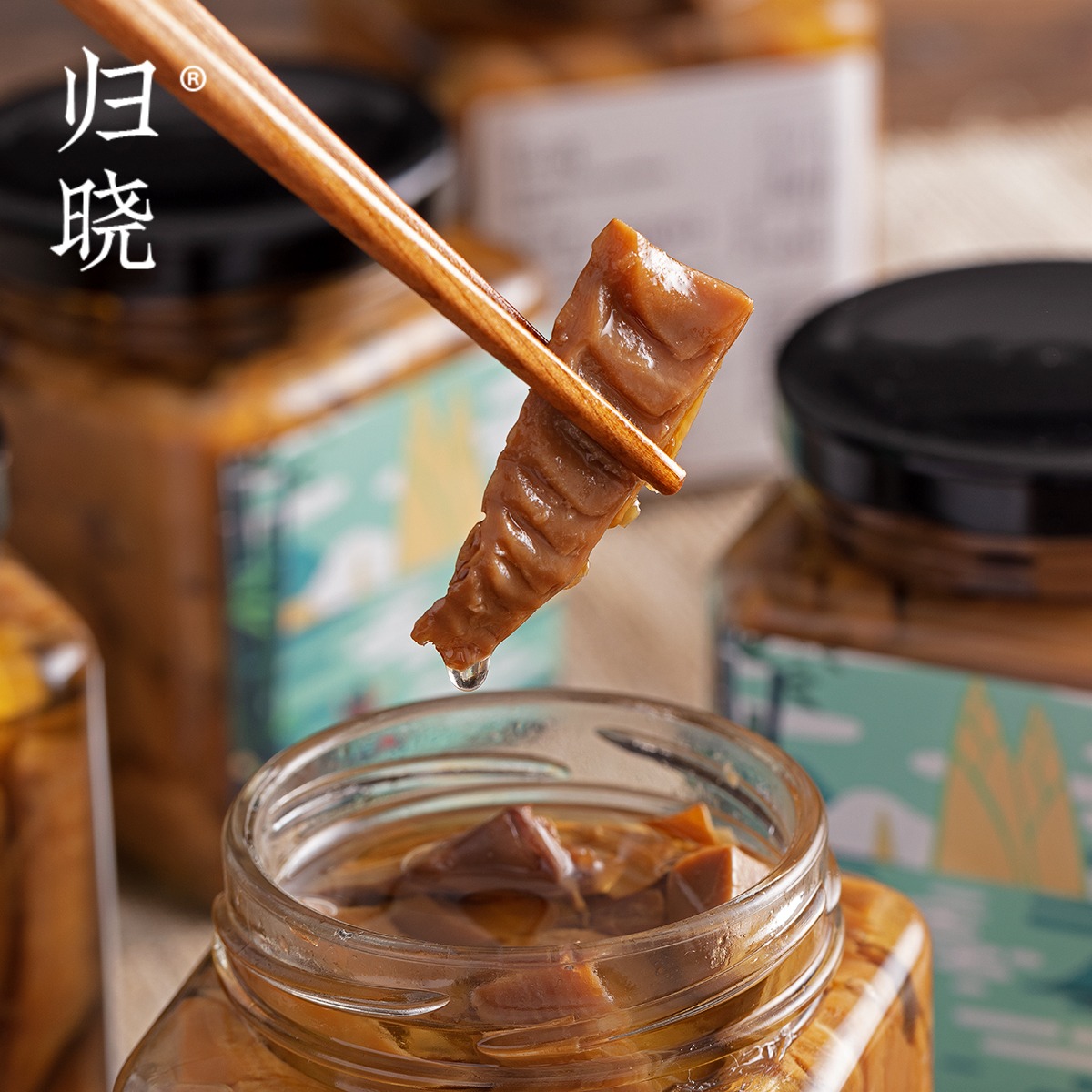 归晓奉化特产新鲜酱油烤笋雷笋280克×6瓶盒装罐头油焖笋在类目 零食/坚果/特产, 蜜饯/枣类/梅/果干, 笋类制品中 - 来自Buy2taobao.com提供专业的淘宝代购服务