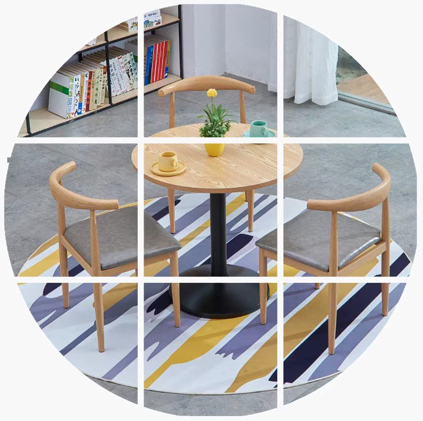 Simplicity Negotiate Tables and chairs combination Office The exhibition hall Negotiation Front The reception Small round table tea with milk shop Tablein the Business/Office Furniture , Office Furniture , Desk , Conference table category - from Buy2taobao.com to provide professional Taobao agent buy service