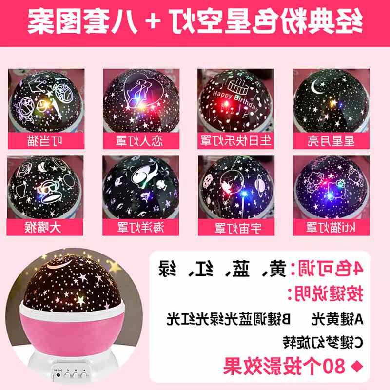 星空投影星星灯浪漫旋转夜空光星座仪房间卧室少女梦幻满天星儿童在类目 玩具/童车/益智/积木/模型, 电子/发光/充气/整蛊玩具, 发光玩具中 - 来自Buy2taobao.com提供专业的淘宝代购服务