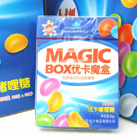 优卡魔盒啫喱糖软糖多味彩色糖果儿童小时候8090后怀旧零食食品|msdalam kategori makanan ringan/Nuts/Specialty, Gula-gula dan makanan ringan/Jelly/Pudding, gula-gula - dari Buy2taobao.com untuk memberikan perkhidmatan ejen Taobao profesional membeli