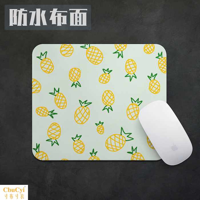 防水锁边简约菠萝鼠标垫游戏办公加厚个性原创清新黑凤梨在类目 电脑硬件/显示器/电脑周边, 电脑周边, 鼠标垫/贴/腕垫中 - 来自Buy2taobao.com提供专业的淘宝代购服务
