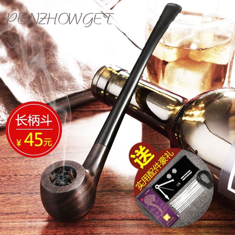 烟斗老王的男士便携纯铜葫芦道具小小号个性过滤芯玻璃水水过滤汗在类目 ZIPPO/瑞士军刀/眼镜, 烟具, 烟斗中 - 来自Buy2taobao.com提供专业的淘宝代购服务