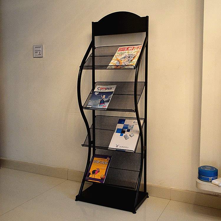 简易小型报纸展示架成品双层宣传册经济型服装店4s店报夹资料架|msdalam kategori Perniagaan/perabot pejabat, perabot pejabat, rak akhbar - dari Buy2taobao.com untuk memberikan perkhidmatan ejen Taobao profesional membeli